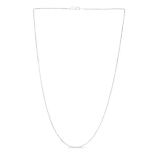 14K Gold 1.2mm Round Wheat Chain