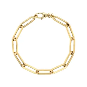 14K Gold Chain Bracelet