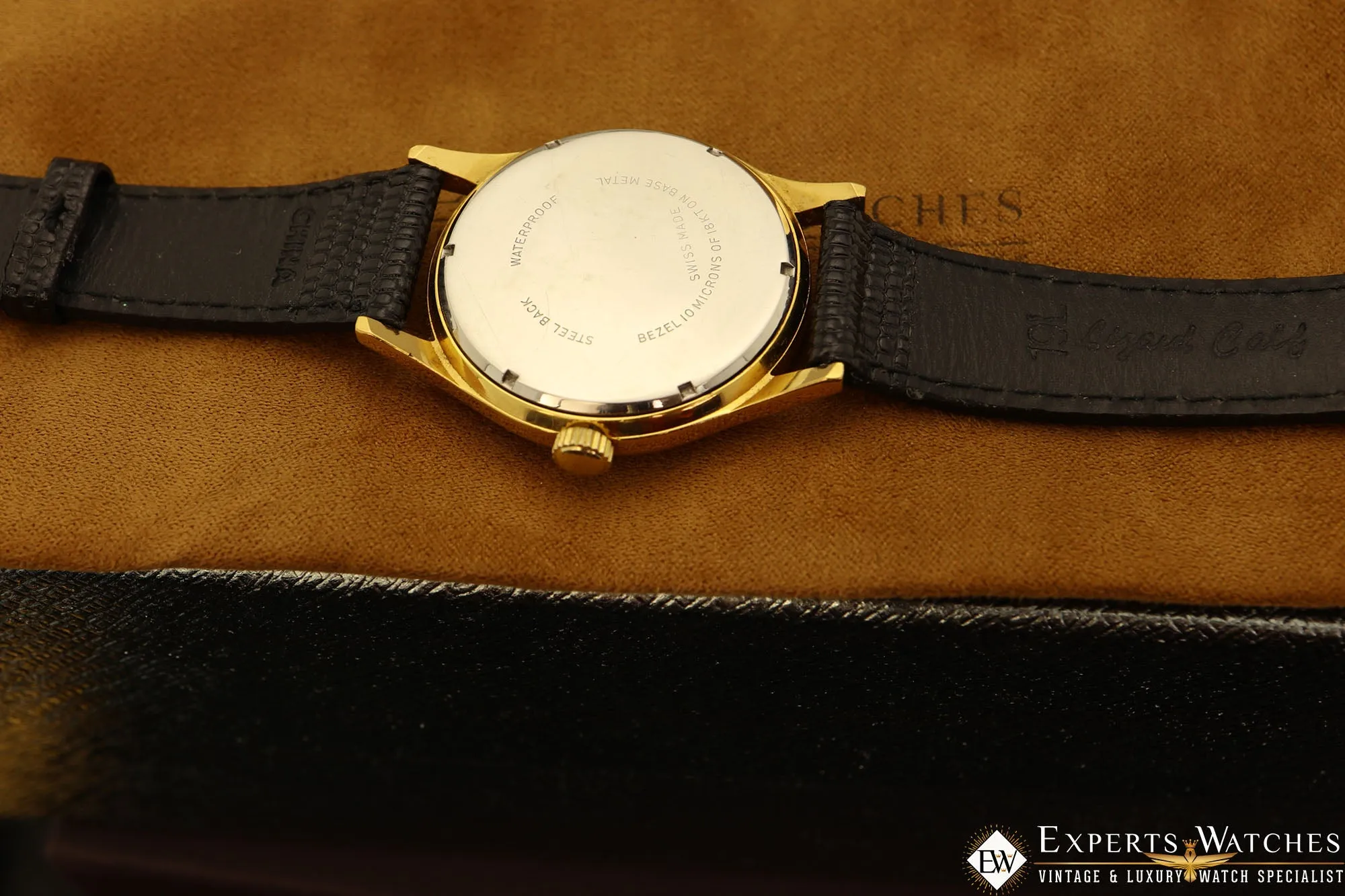 1940's Vintage Movado Manual Wind Watch Gold Plated 15 JEWELS Cal 470 9341 37MM
