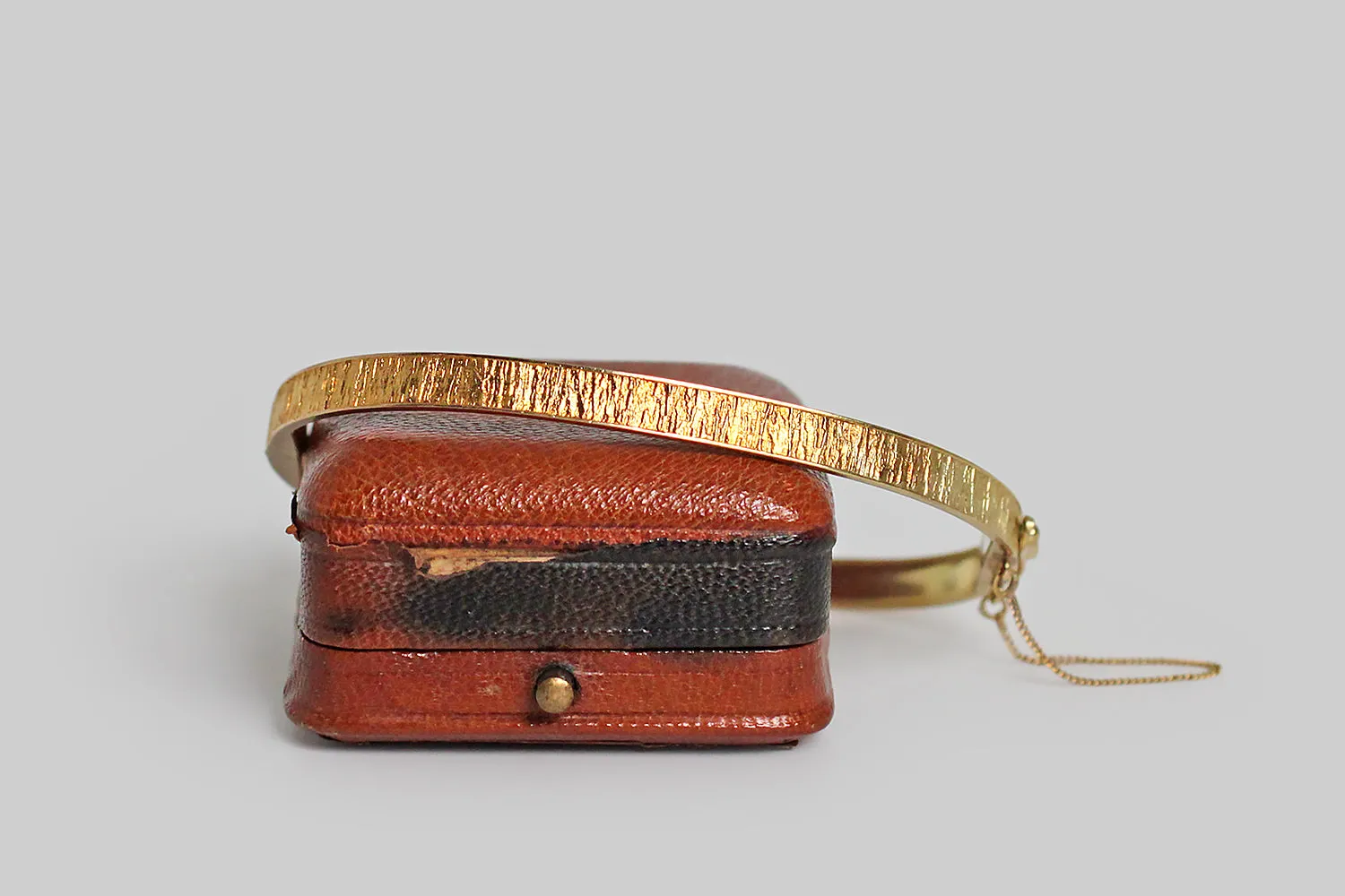 1970s Björn Weckström Hinged Bangle Bracelet