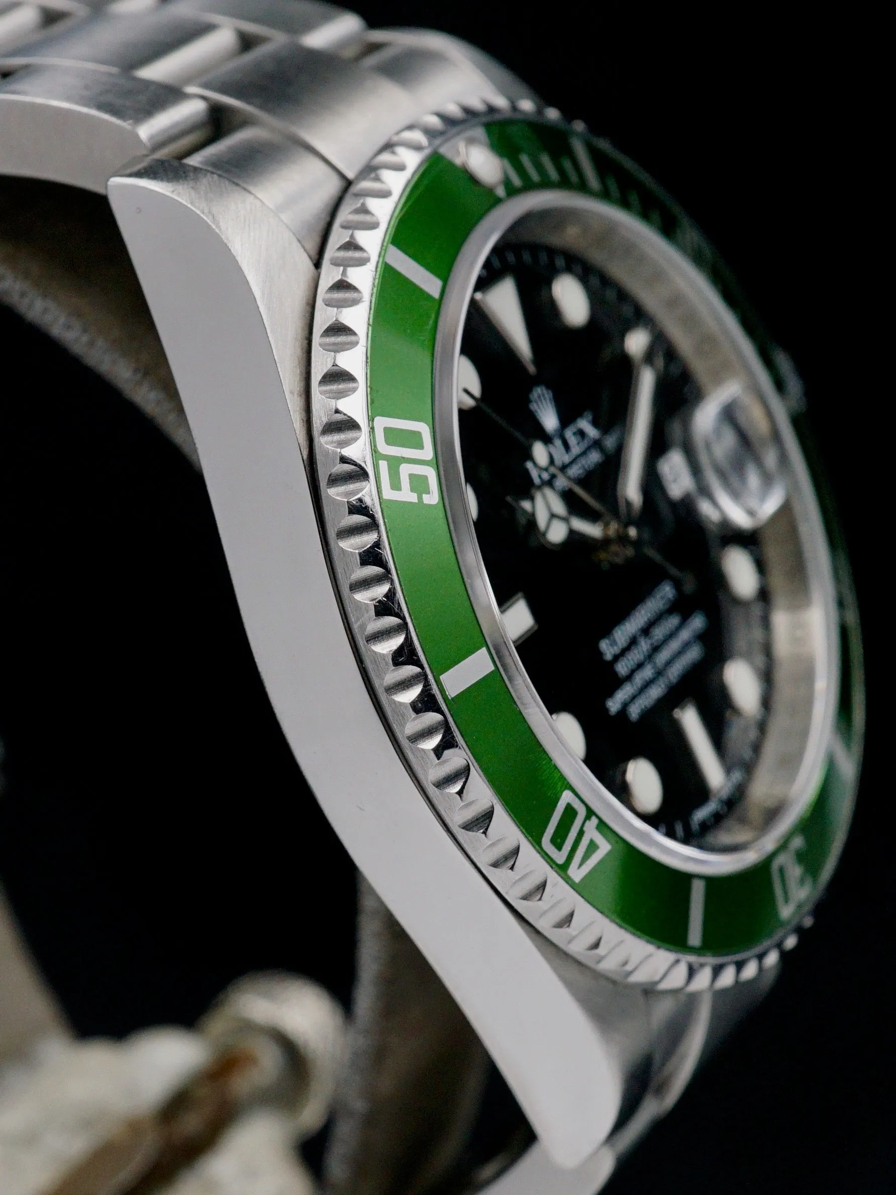 2007 Rolex Green Submariner (Ref. 16610LV) "Mk. V" With Warranty Card