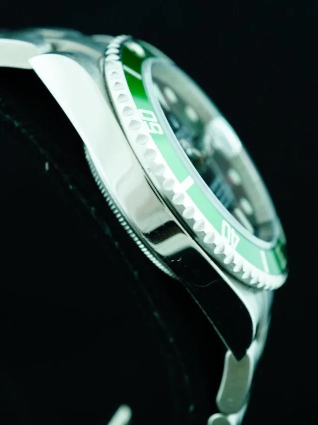 2008 Rolex 50th Anniversary Green Submariner  (Ref. 16610LV) (MARK V Dial)