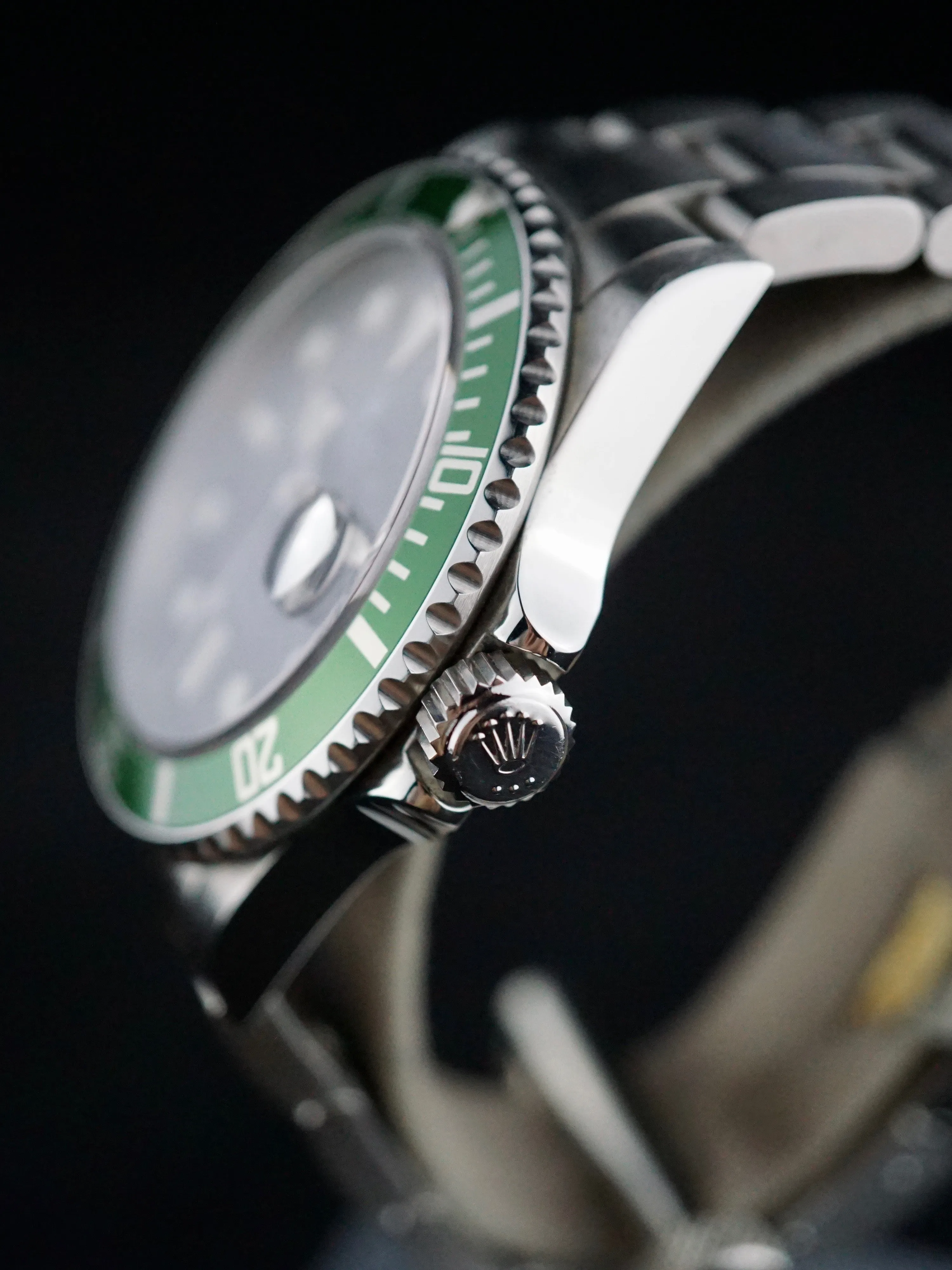 2008 Rolex Green Submariner Ref. 16610LV (MARK VII Dial)