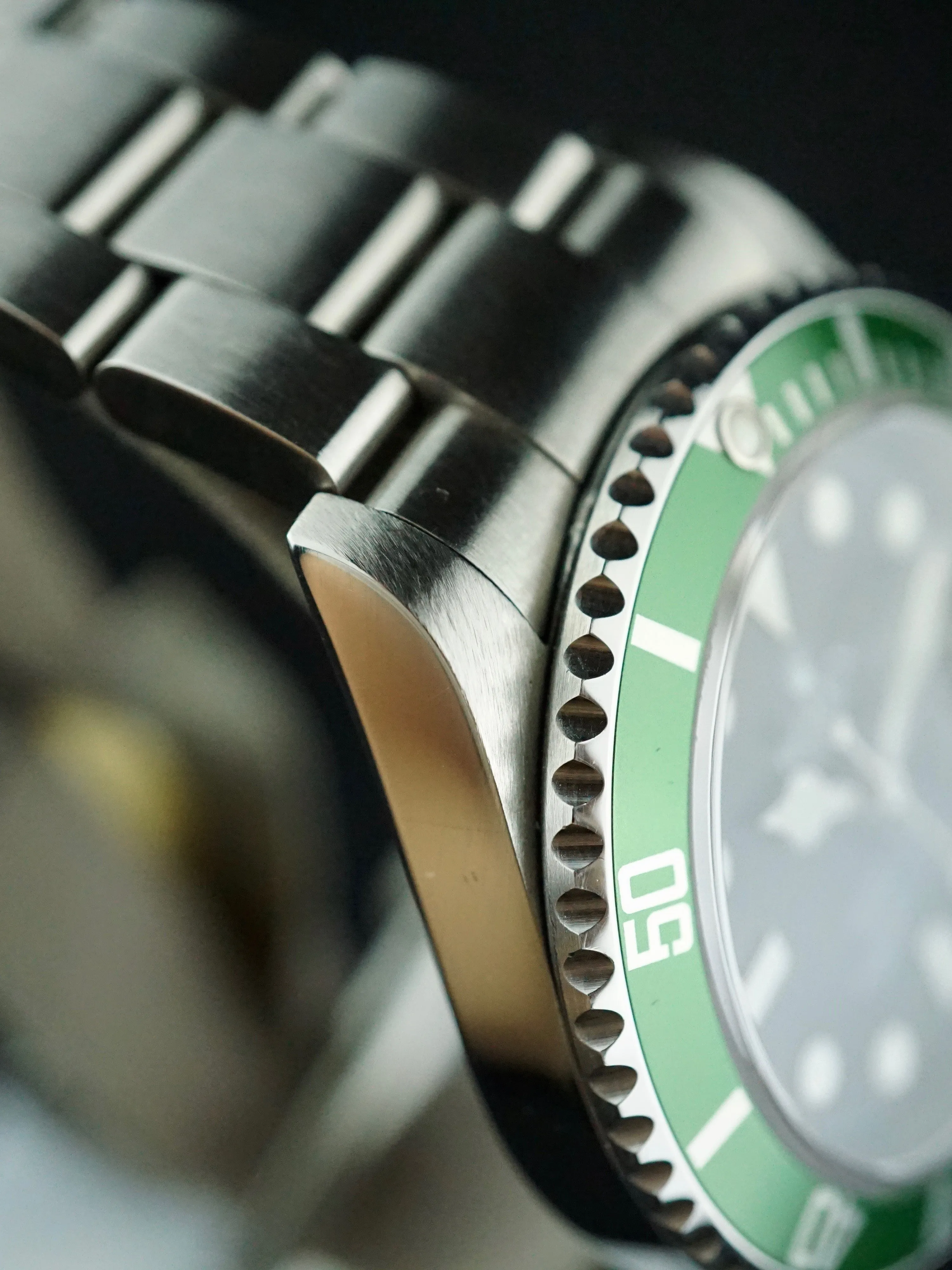 2008 Rolex Green Submariner Ref. 16610LV (MARK VII Dial)