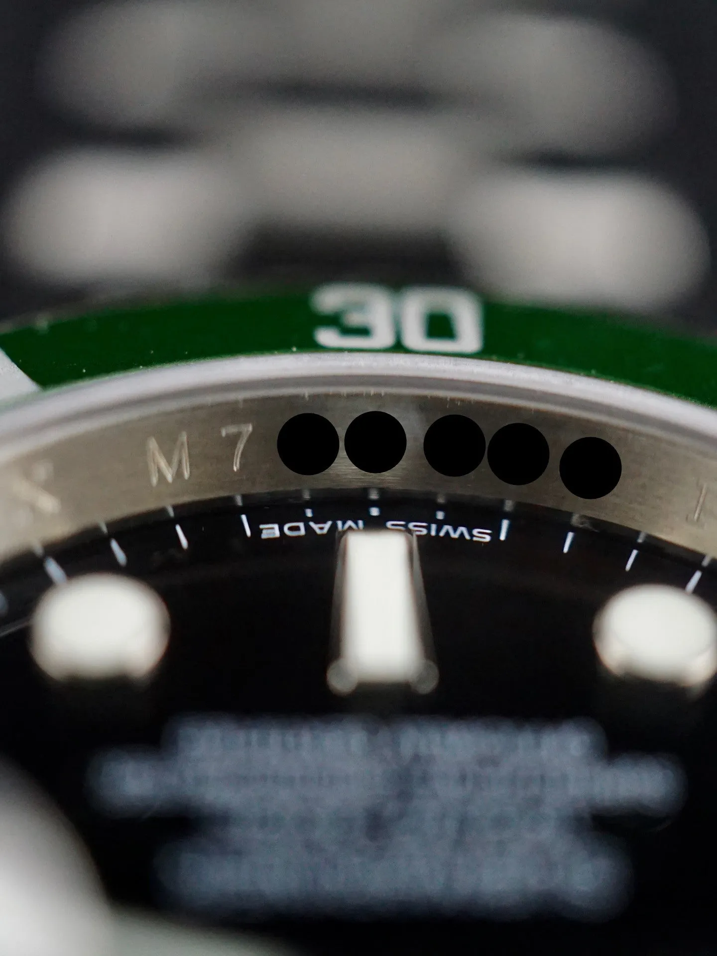 2008 Rolex Green Submariner Ref. 16610LV (MARK VII Dial)