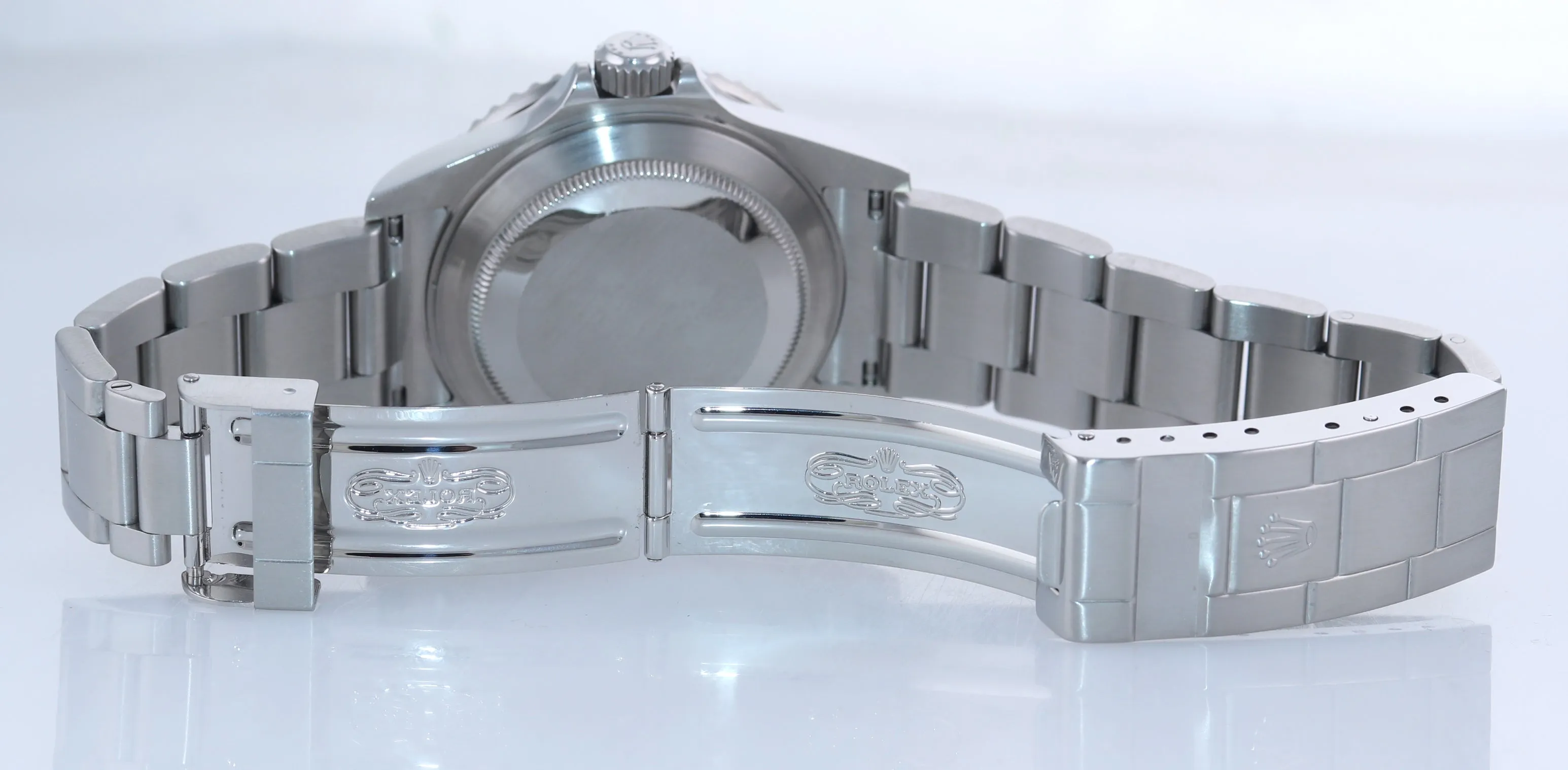 2010 MINT Rolex Submariner Date 16610 Steel Black Dial Engraved Rehaut Watch Box