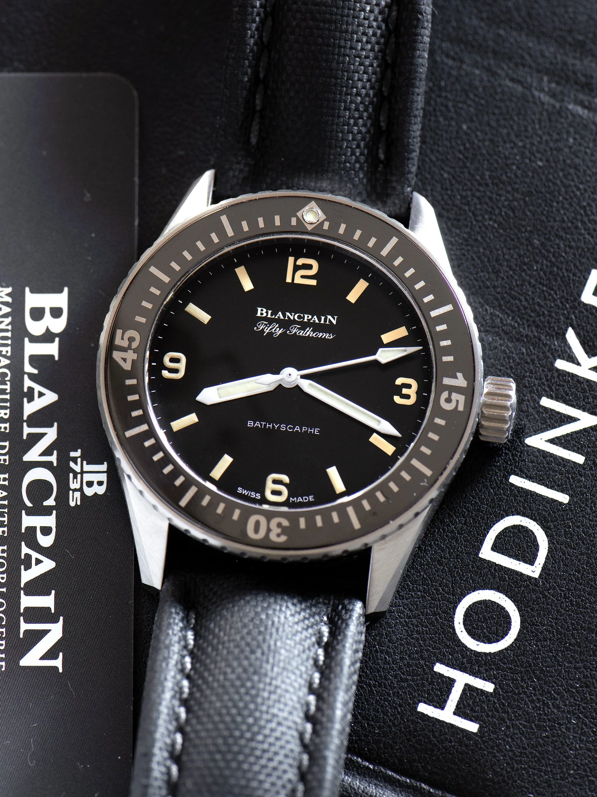 2019 Blancpain Fifty-Fathoms Bathyscaphe (Ref. 5100/1130) "Hodinkee Limited Edition" W/ Full Set