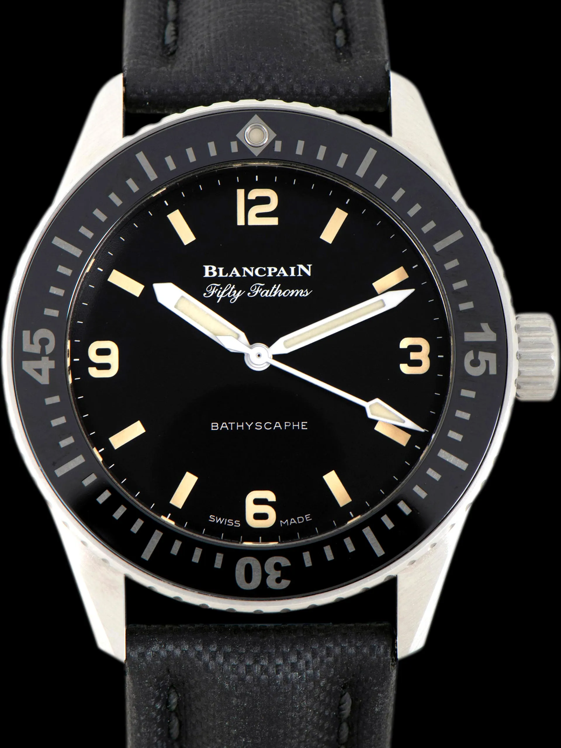 2019 Blancpain Fifty-Fathoms Bathyscaphe (Ref. 5100/1130) "Hodinkee Limited Edition" W/ Full Set