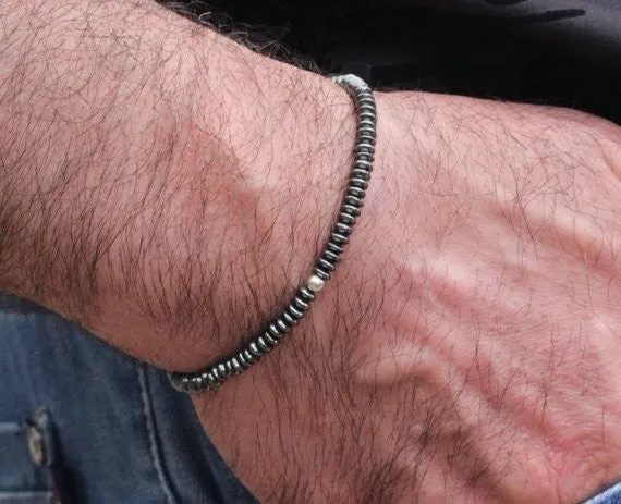 2019 New Design Men Bracelet Hematite Slim Health slimming Luxury Beaded bracelets& bangles for Women men Jewelry gift pulseira
