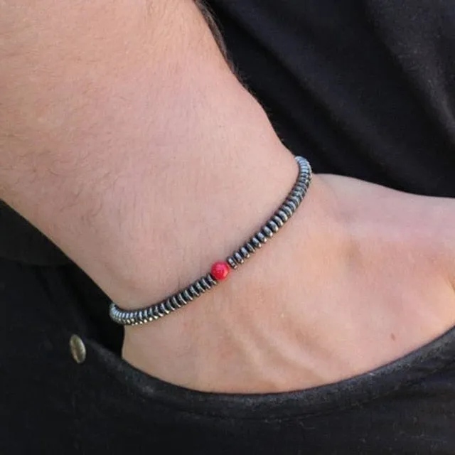 2019 New Design Men Bracelet Hematite Slim Health slimming Luxury Beaded bracelets& bangles for Women men Jewelry gift pulseira