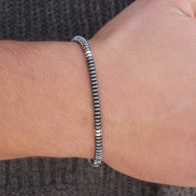 2019 New Design Men Bracelet Hematite Slim Health slimming Luxury Beaded bracelets& bangles for Women men Jewelry gift pulseira