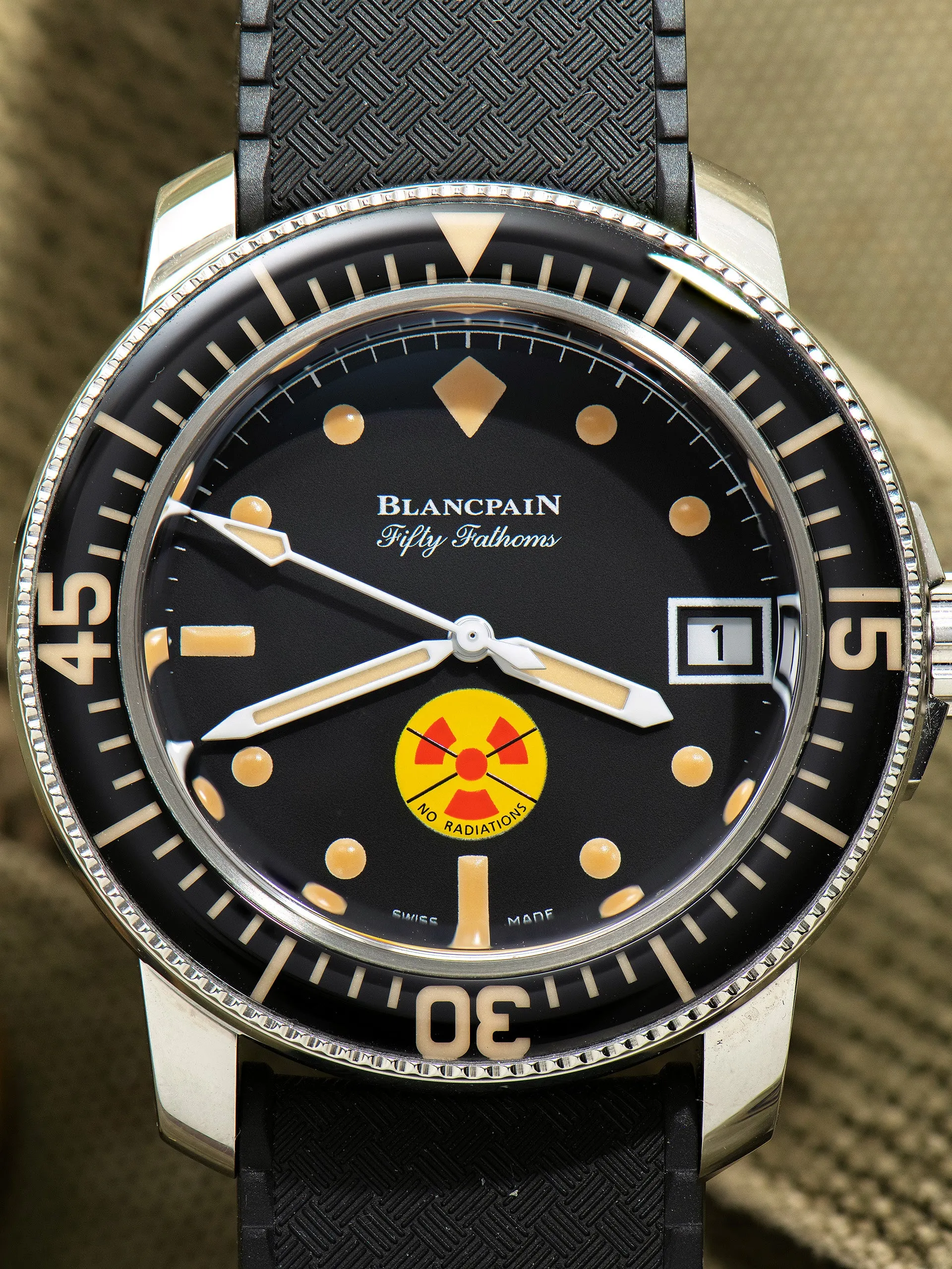 2021 Blancpain Fifty-Fathoms Bathyscaphe (Ref. 5008D/1130) "No Rad Limited Edition" W/ Full Set