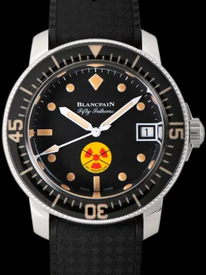 2021 Blancpain Fifty-Fathoms Bathyscaphe (Ref. 5008D/1130) "No Rad Limited Edition" W/ Full Set