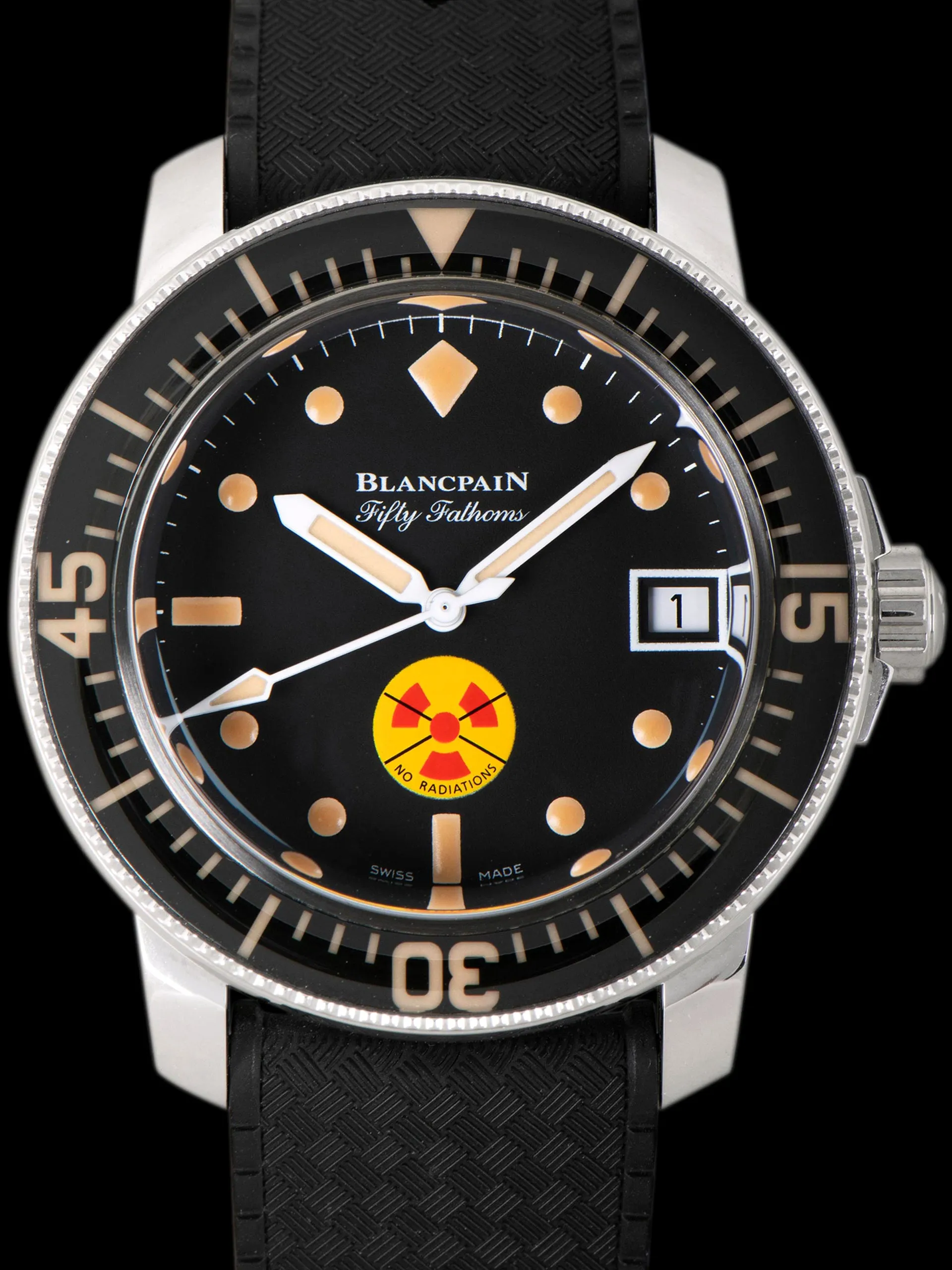 2021 Blancpain Fifty-Fathoms Bathyscaphe (Ref. 5008D/1130) "No Rad Limited Edition" W/ Full Set