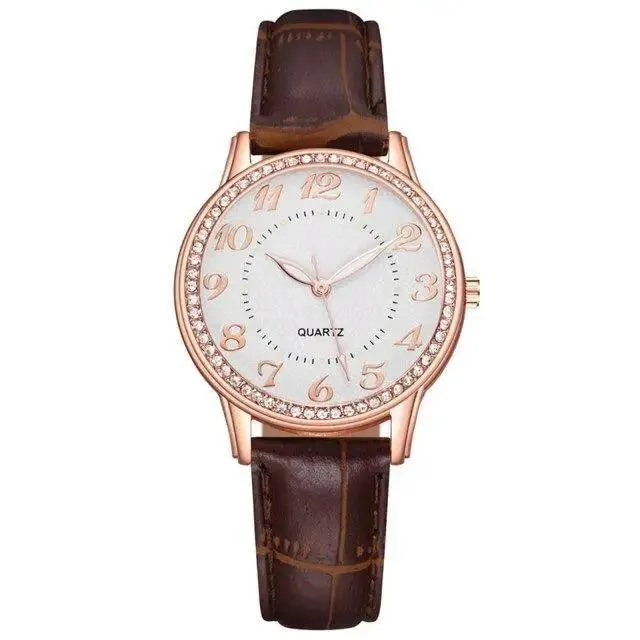 2021 Fashion Women Luxury Diamond Watch Ladies Wrist Watch For Women and Girls - Women Accessories