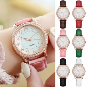 2021 Fashion Women Luxury Diamond Watch Ladies Wrist Watch For Women and Girls - Women Accessories