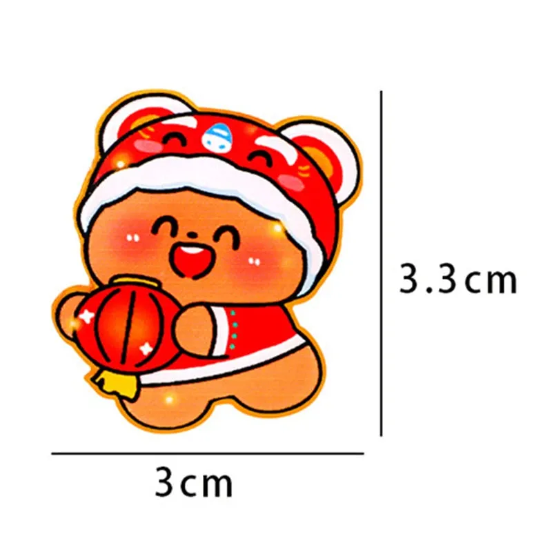 2024 Dragon Year Cartoon Cute Acrylic Brooch Kawaii Corsage Bag Badge Pin Clothing Jewelry Accessories Chinese New Year Gift