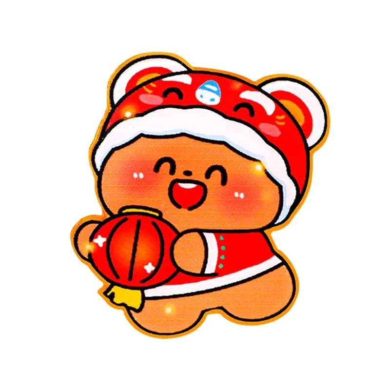 2024 Dragon Year Cartoon Cute Acrylic Brooch Kawaii Corsage Bag Badge Pin Clothing Jewelry Accessories Chinese New Year Gift