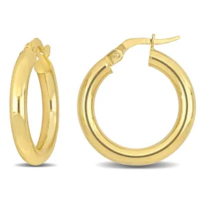 20MM Wide Hoops 14K Gold