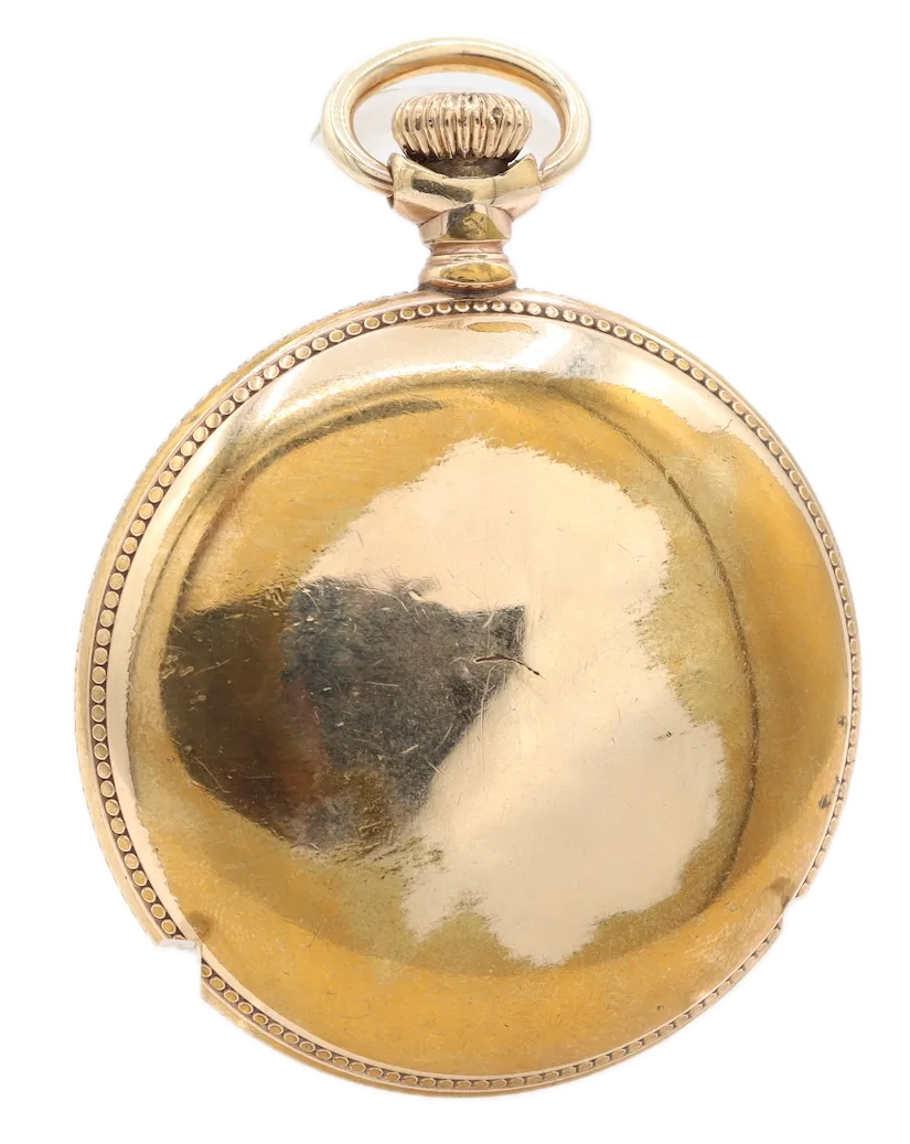 Antique 16s Hamilton Montgomery Dial 21 Jewel Railroad Pocket Watch 992