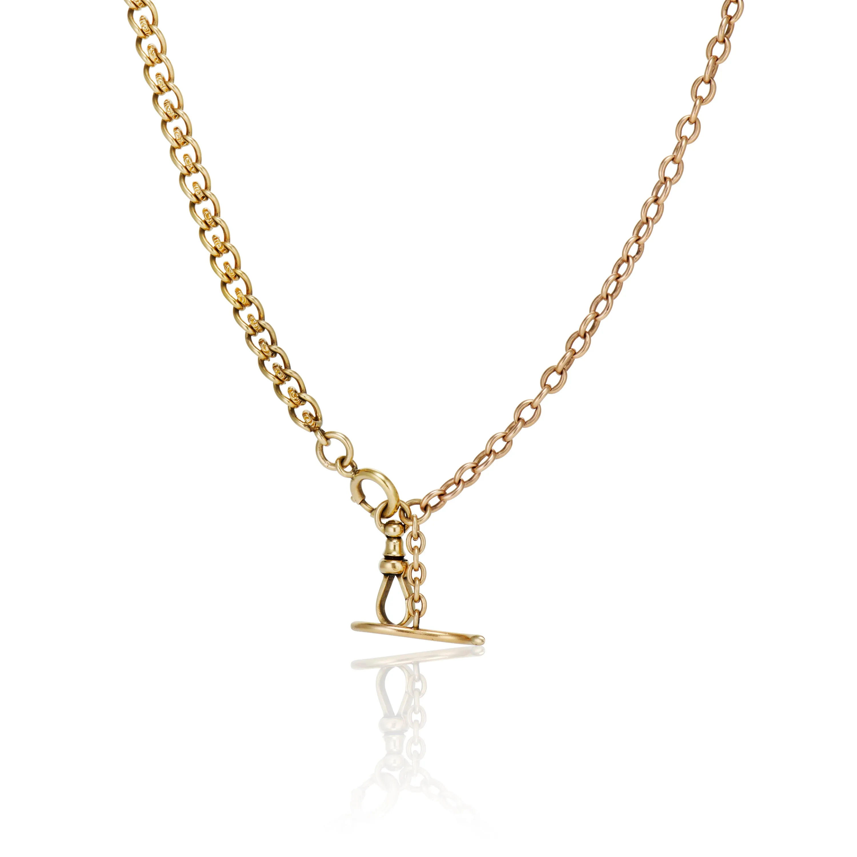 Antique Watch Chain Necklace