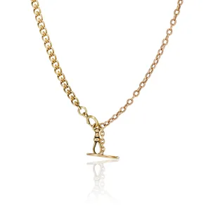 Antique Watch Chain Necklace