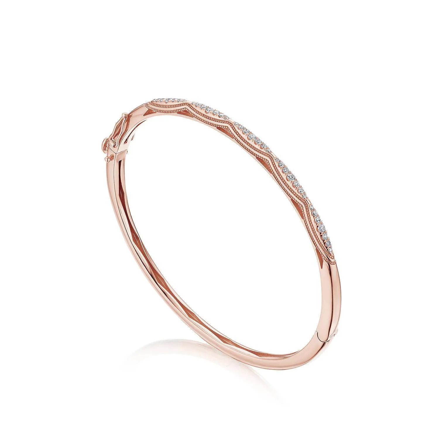 Bangle, Single Row Diamond, 3mm