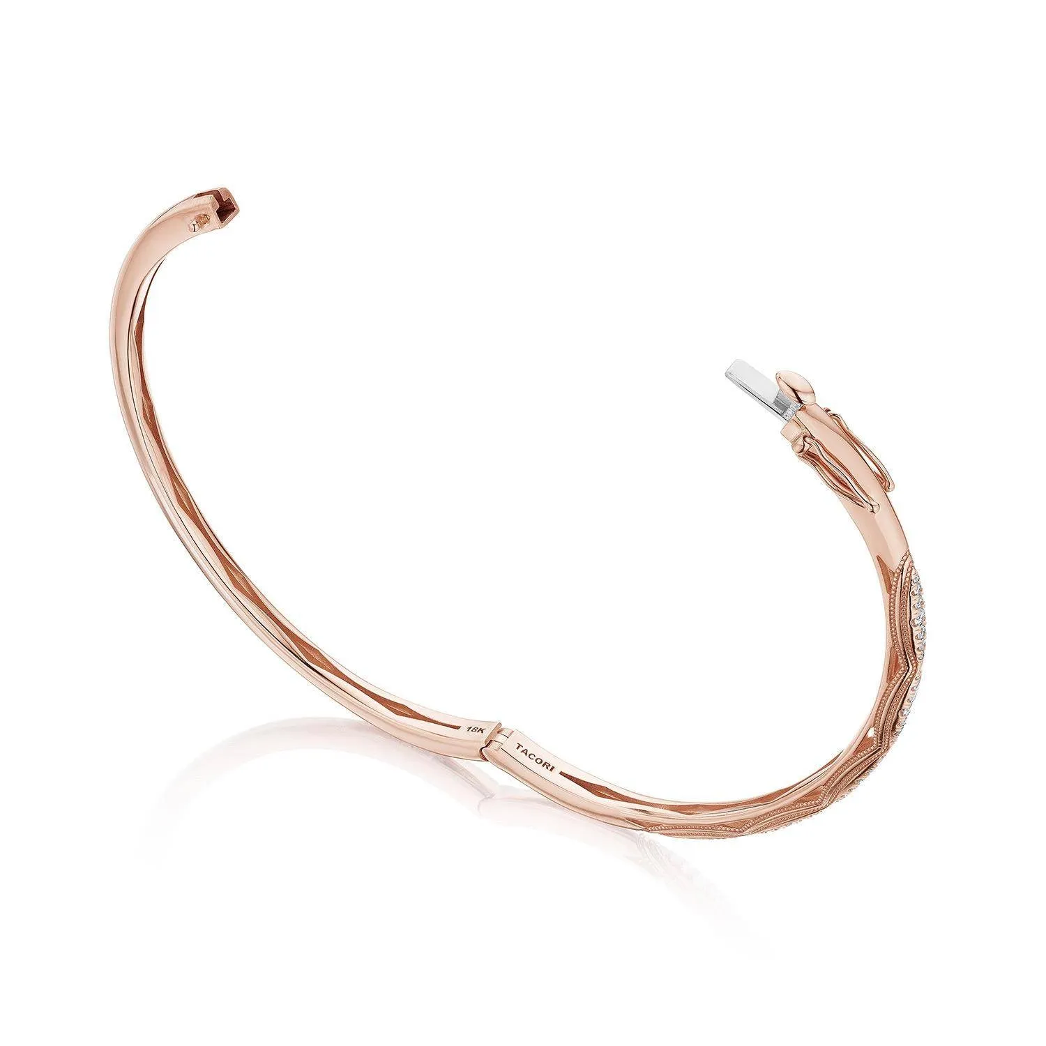 Bangle, Single Row Diamond, 3mm