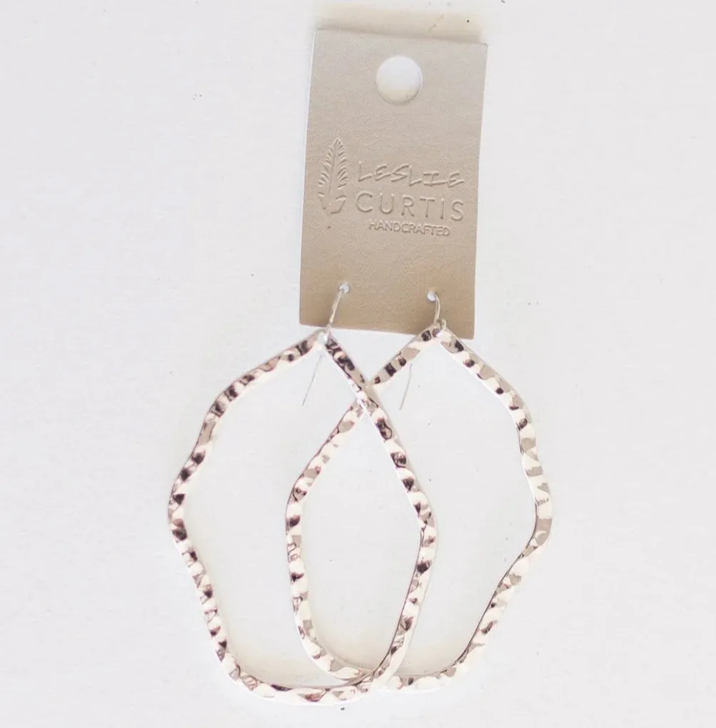 Banks Earrings- Silver
