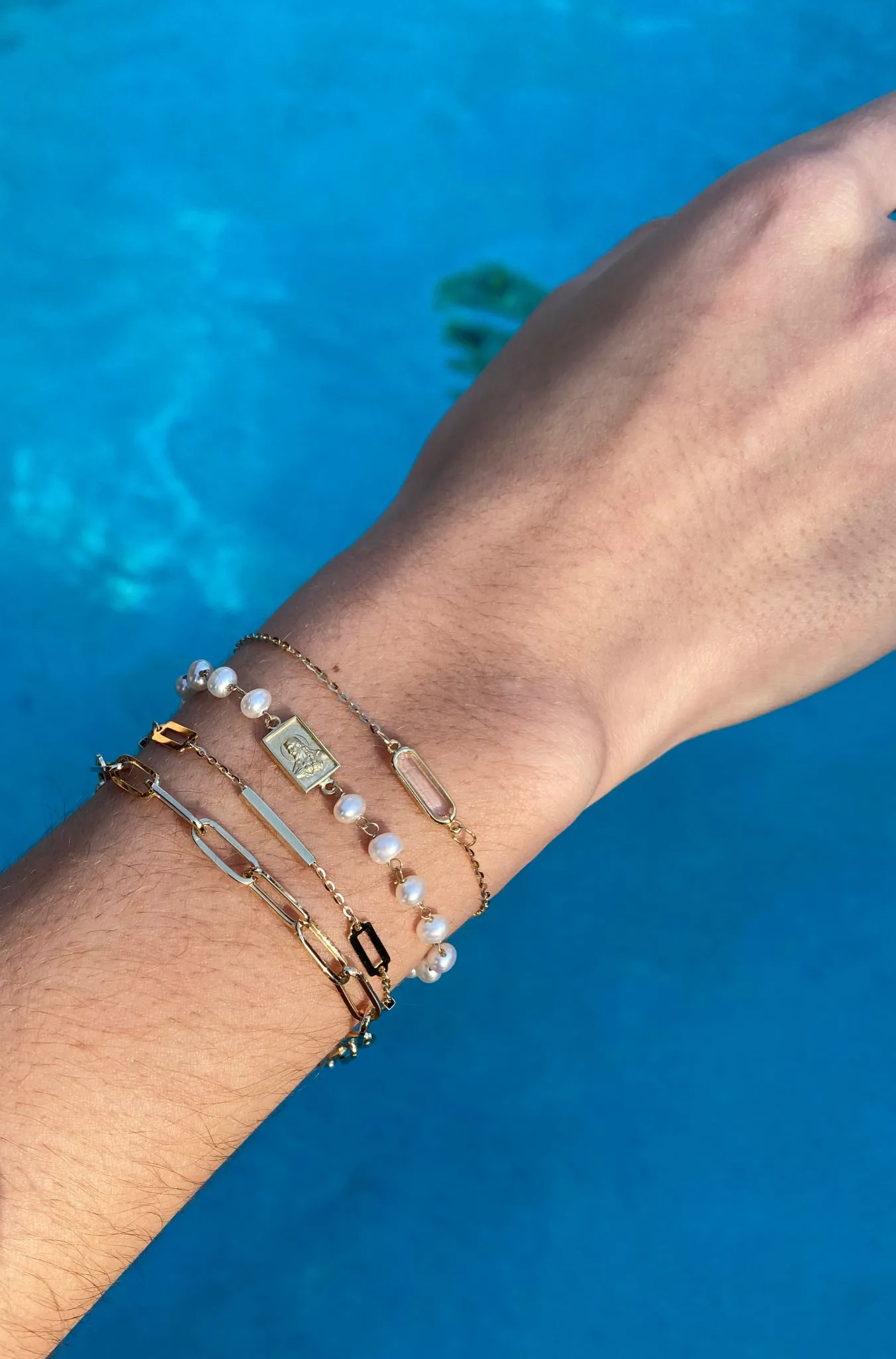 Bar and Link Bracelet
