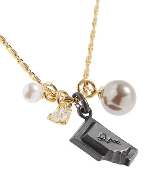 Bitter Chocolate Necklace【Japan Jewelry】