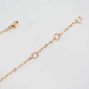 Built In Extender - Adjustable 20-21-22 inches (for 18 inch necklace)
