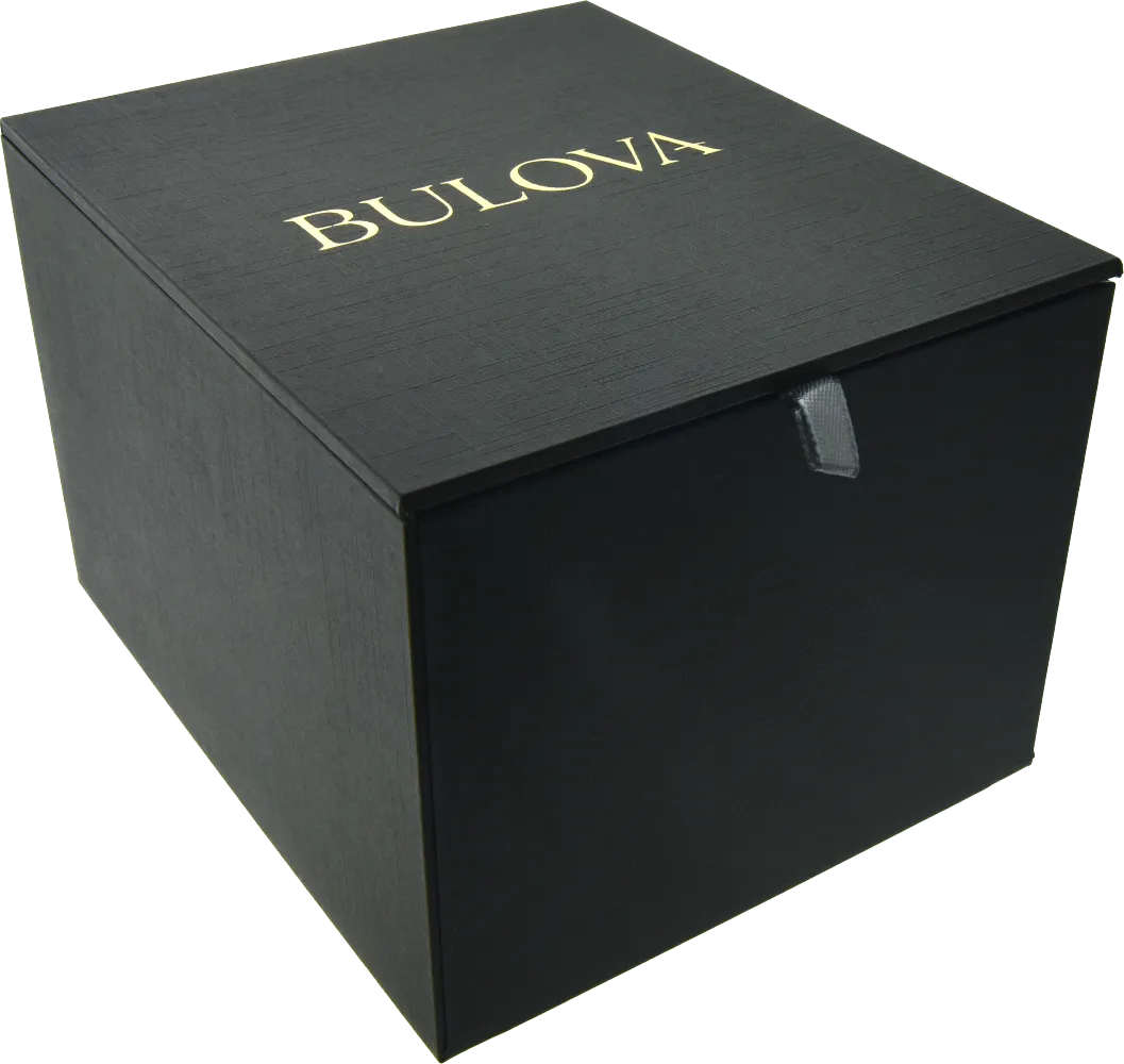 BULOVA Marine Star Women's Automatic Watch Display Case Back 96L324