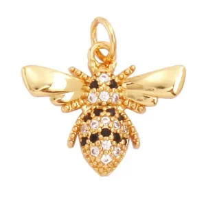 Bumble Bee Charm For Charm Necklace & Bracelet