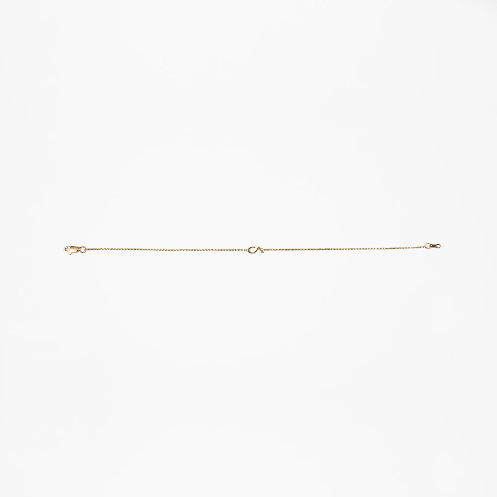 CA "CA" 18 Karat Yellow Gold Bracelet