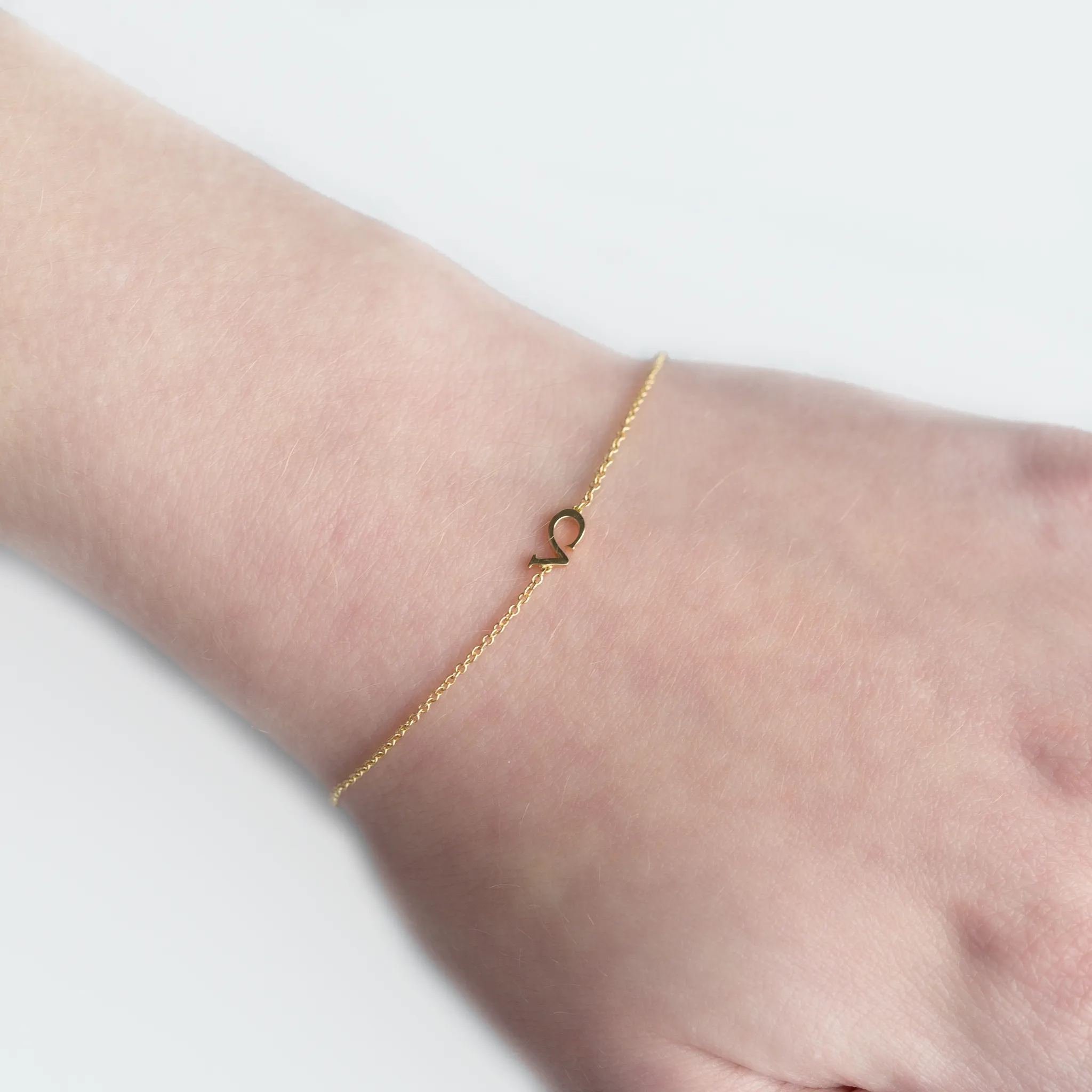 CA "CA" 18 Karat Yellow Gold Bracelet