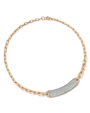 Carrington Diamond Bar Necklace