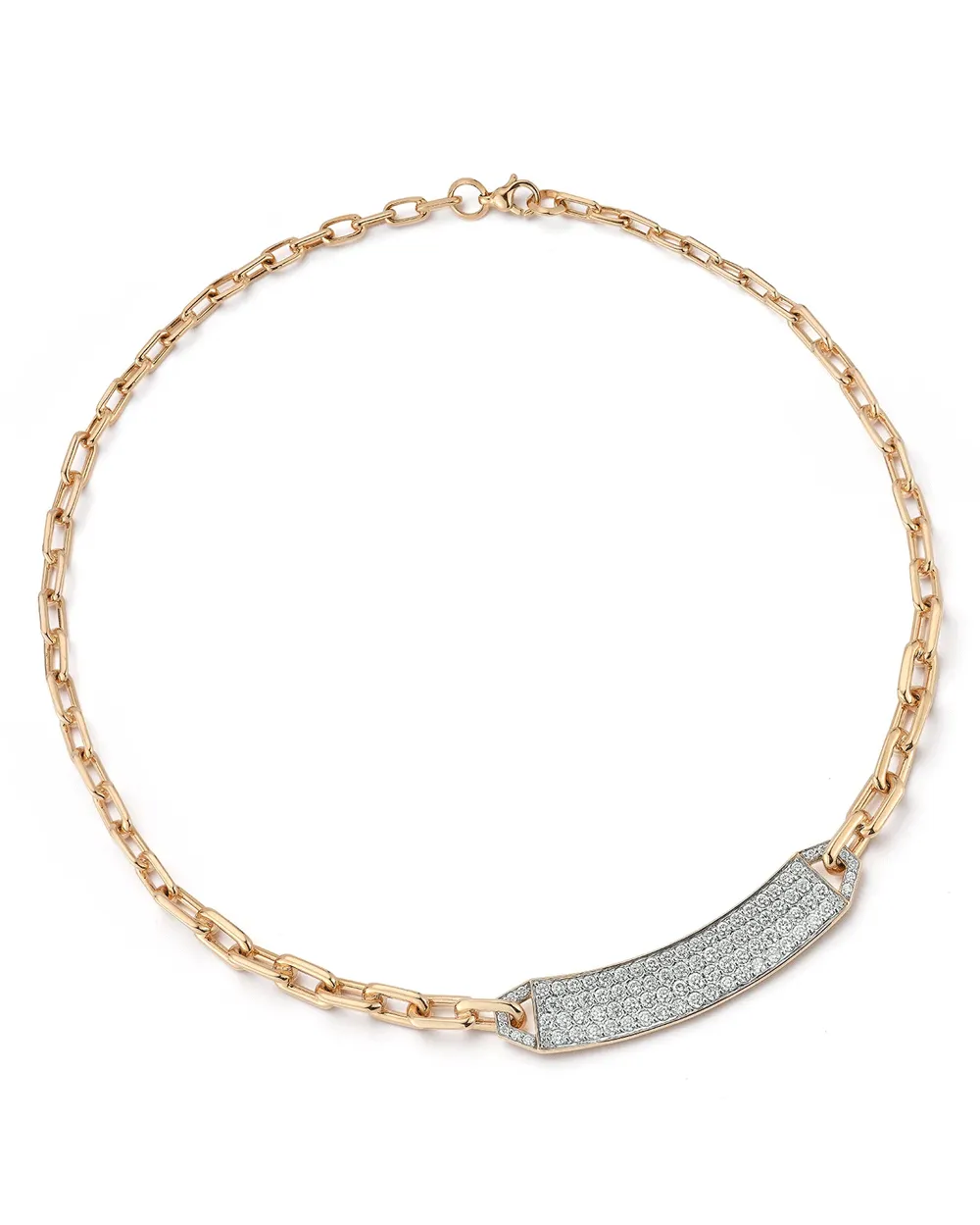 Carrington Diamond Bar Necklace