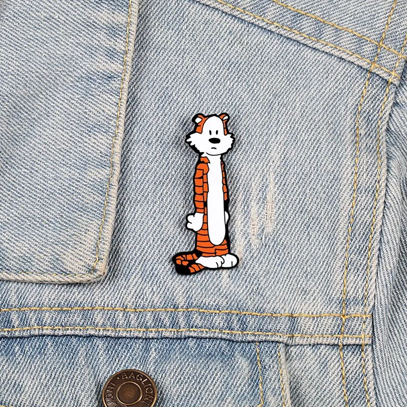 Cartoon Tiger Brooch