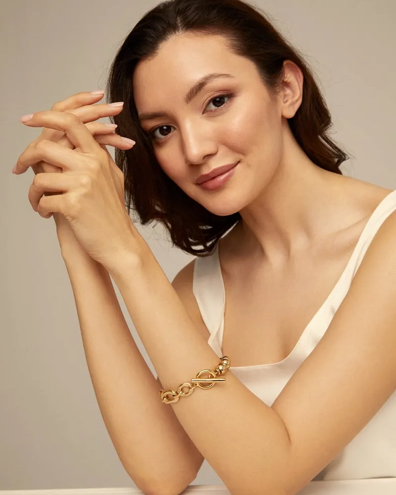 Cheerful bracelet, gold