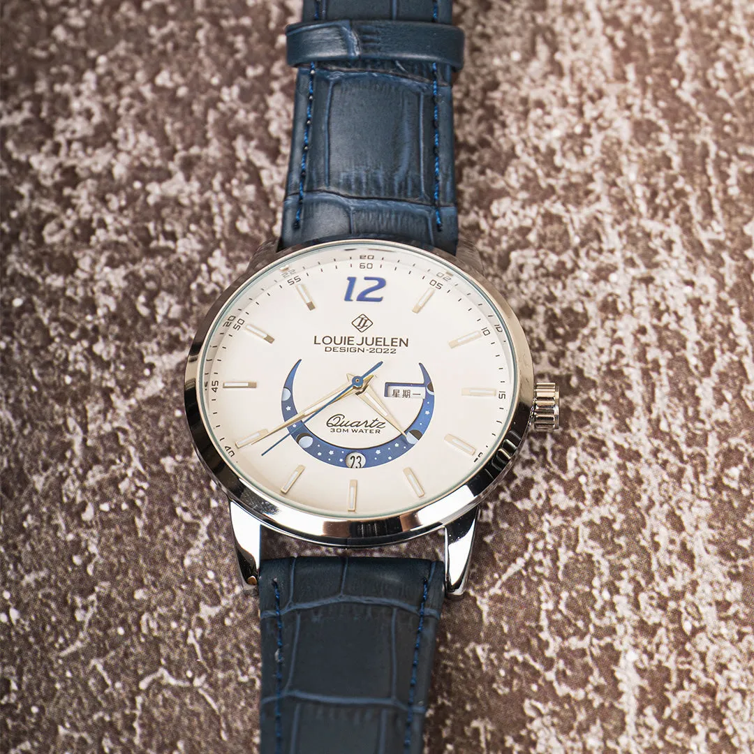 Chic Moonphase Timepiece