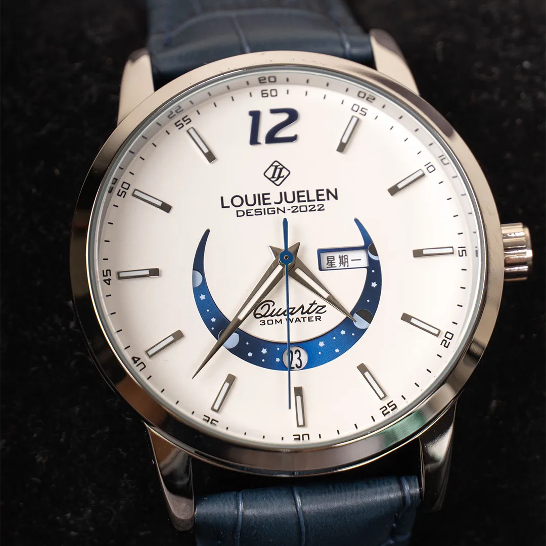 Chic Moonphase Timepiece