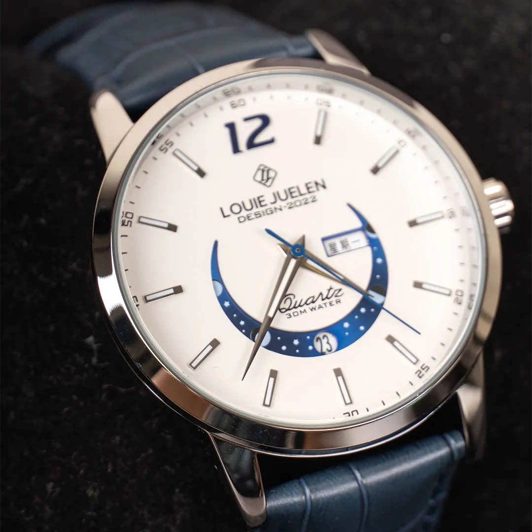 Chic Moonphase Timepiece