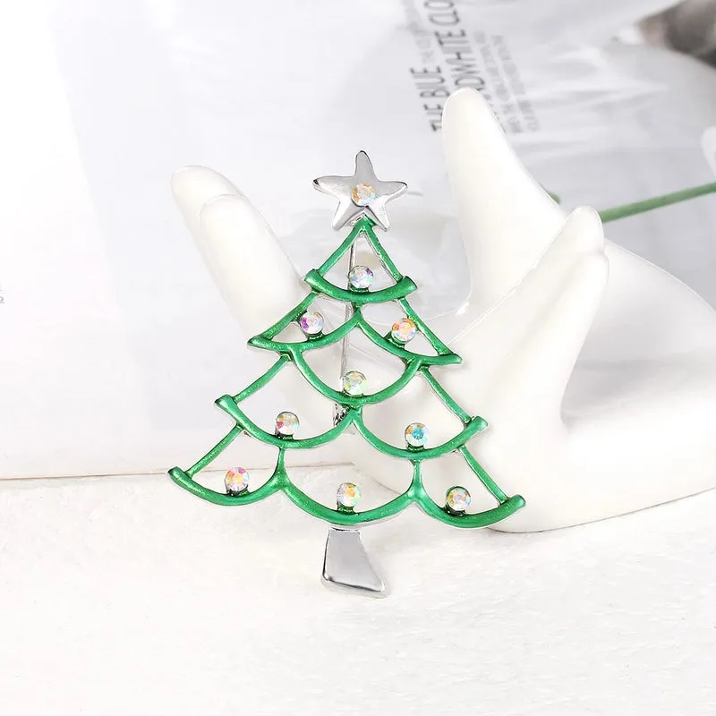 Christmas Minimalist Christmas Tree Alloy Holiday Party Accessories