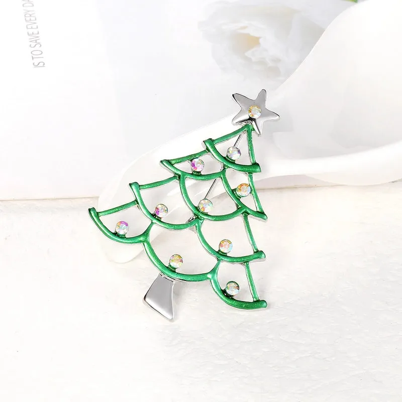 Christmas Minimalist Christmas Tree Alloy Holiday Party Accessories