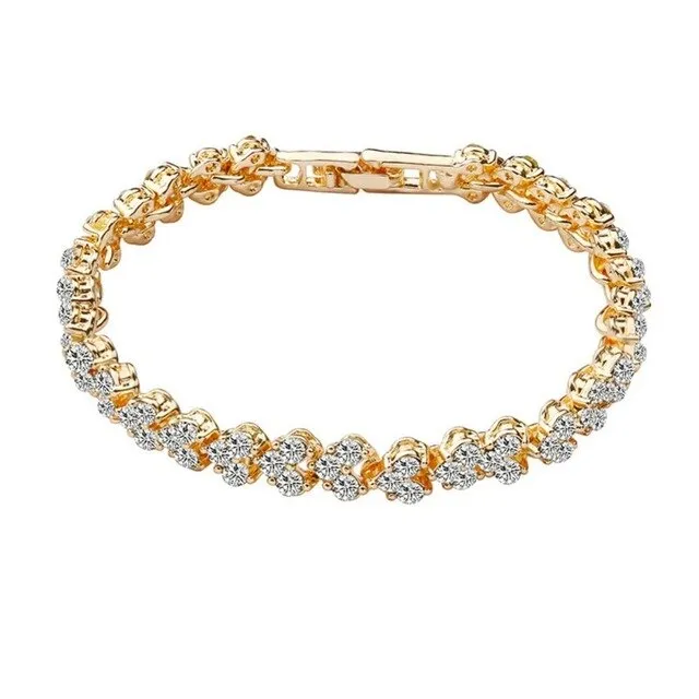 Classic cubic zirconia crystal ladies jewelry for mothers