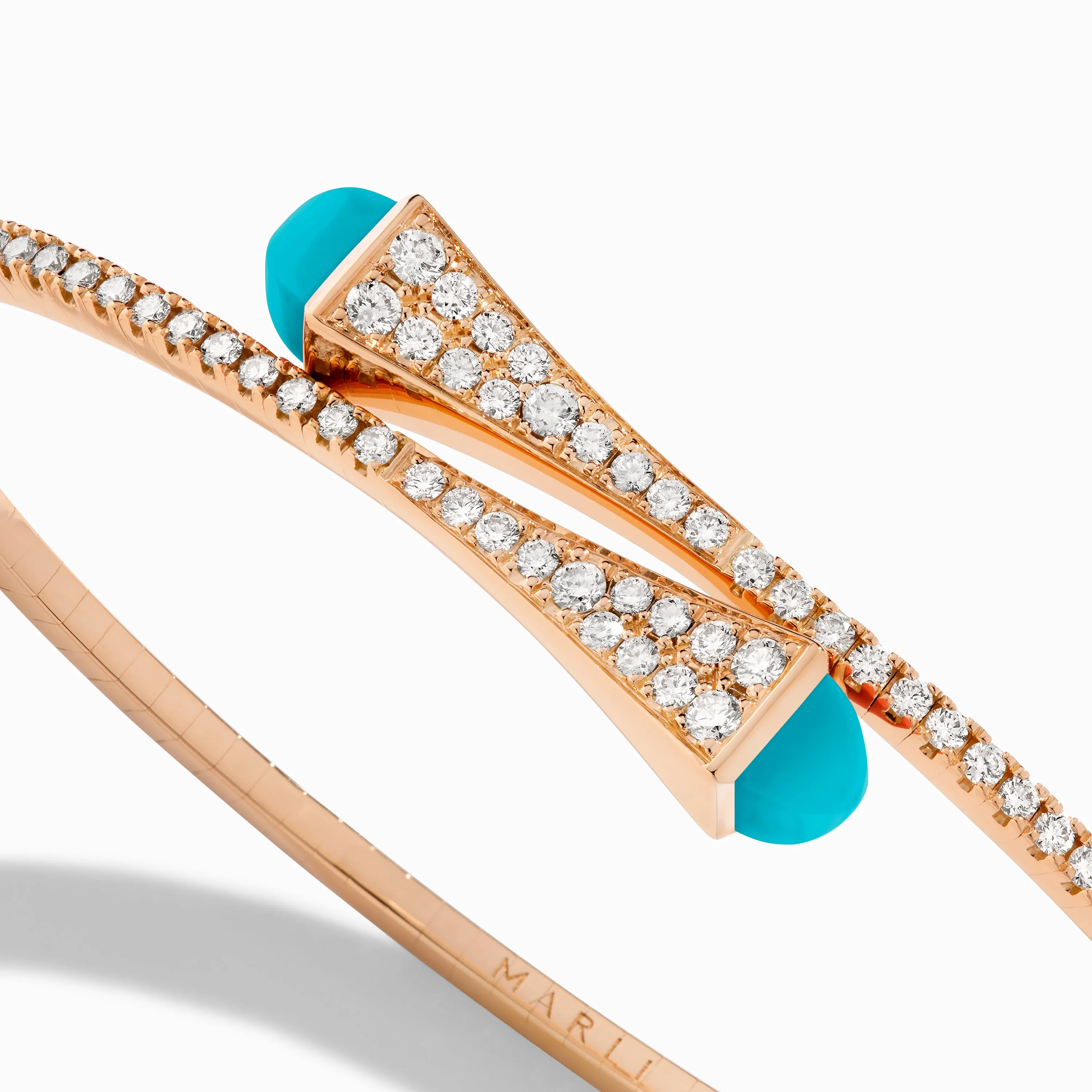 Cleo Diamond Slim Slip-On Bracelet