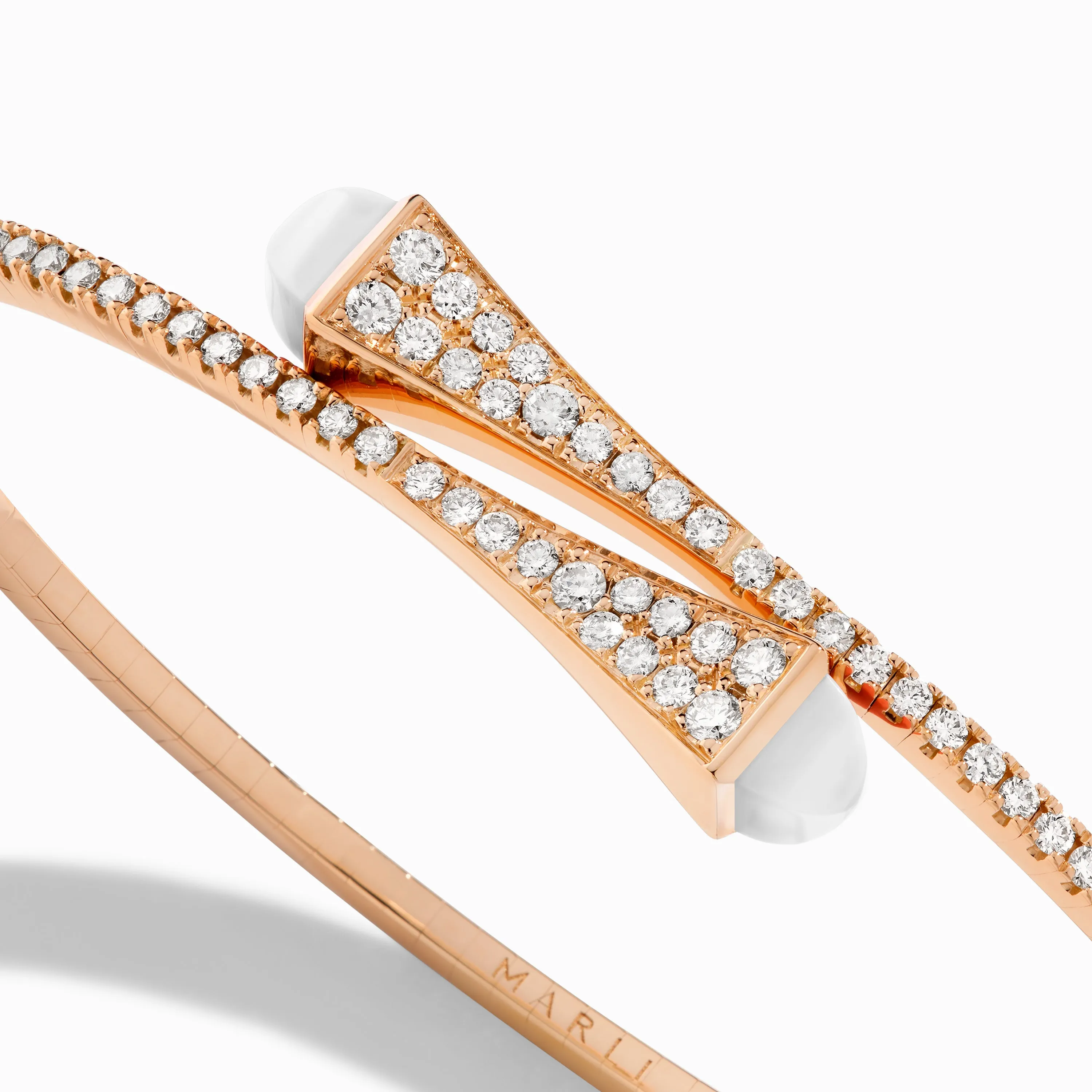Cleo Diamond Slim Slip-On Bracelet