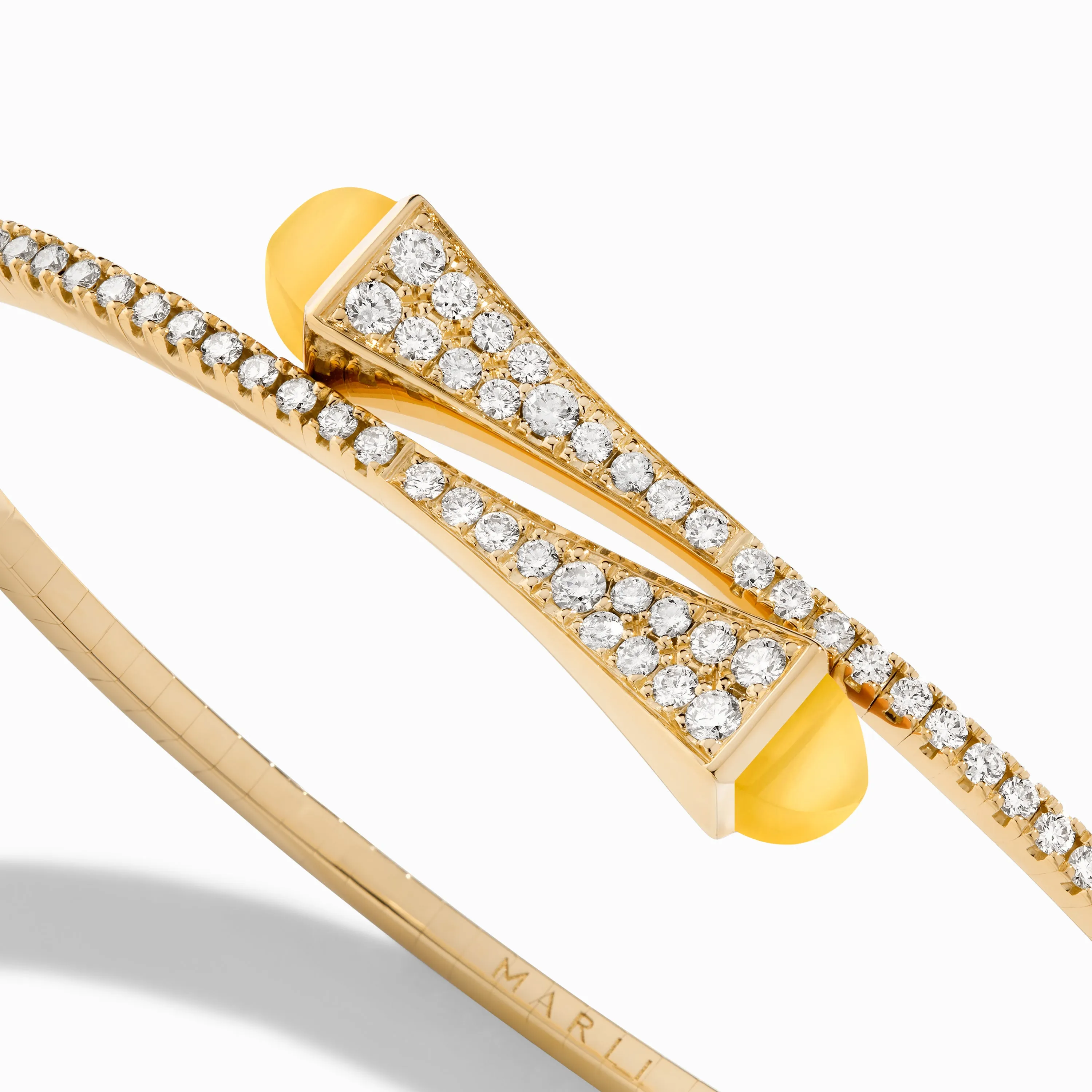 Cleo Diamond Slim Slip-On Bracelet