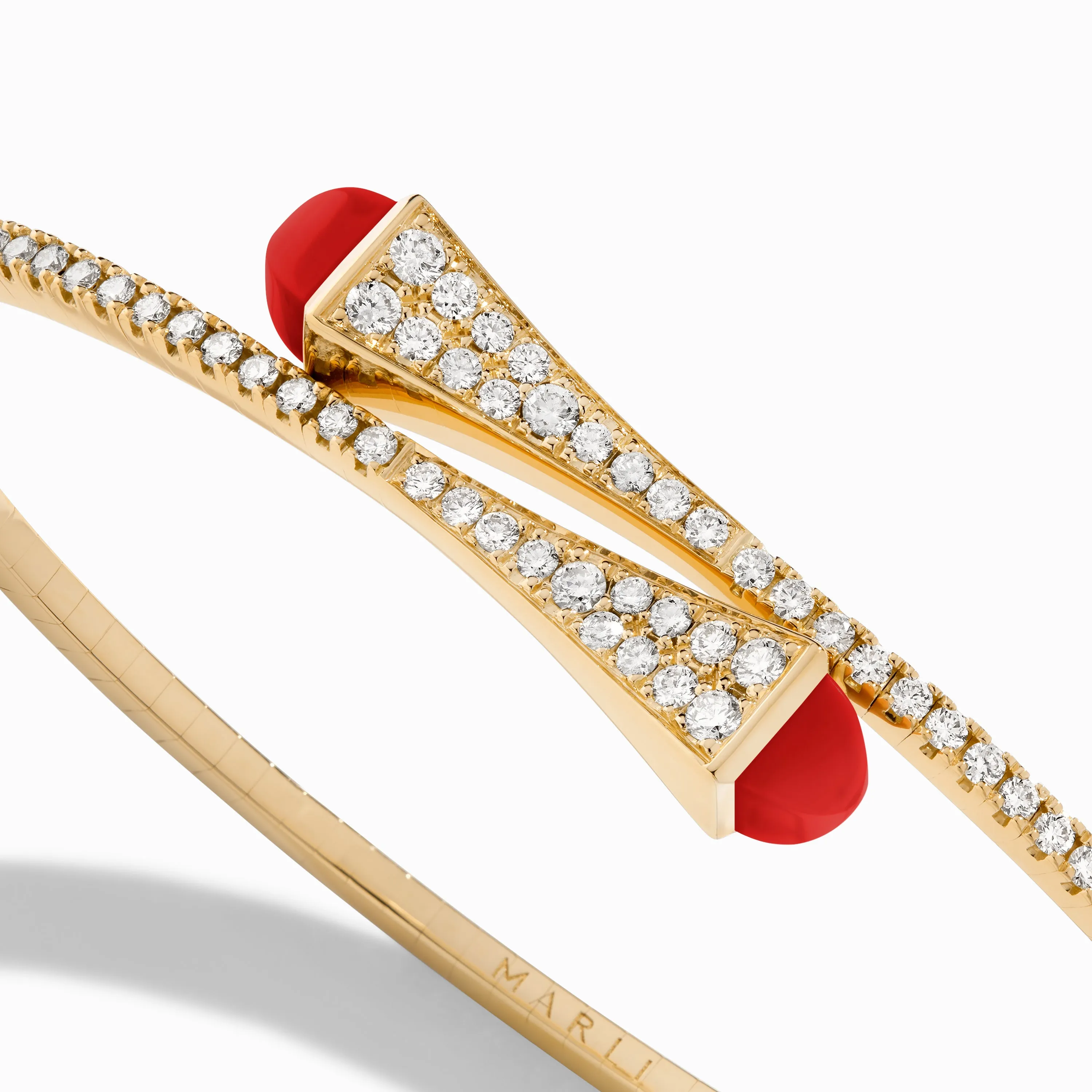 Cleo Diamond Slim Slip-On Bracelet